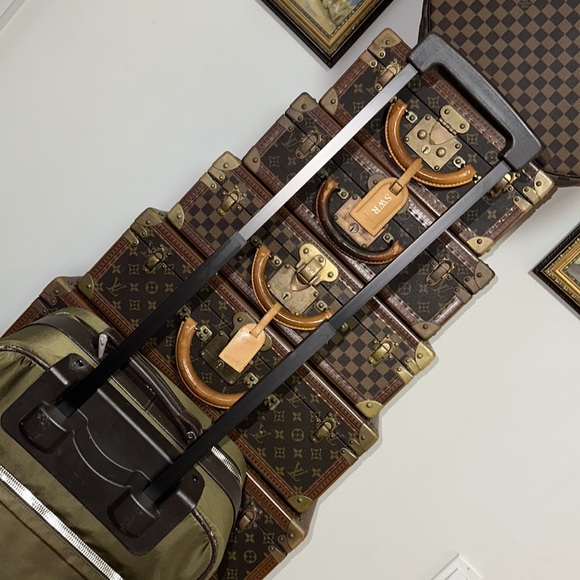 Prada tessuto nylon trolly rolling carryon suitcase travel weekender bag - Picture 7 of 16